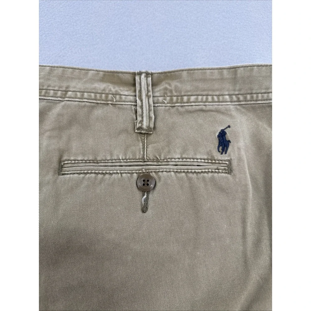 Polo Ralph‎ Lauren Classic Fit Chino Shorts Men's 42B Beige Khaki Casual Preppy